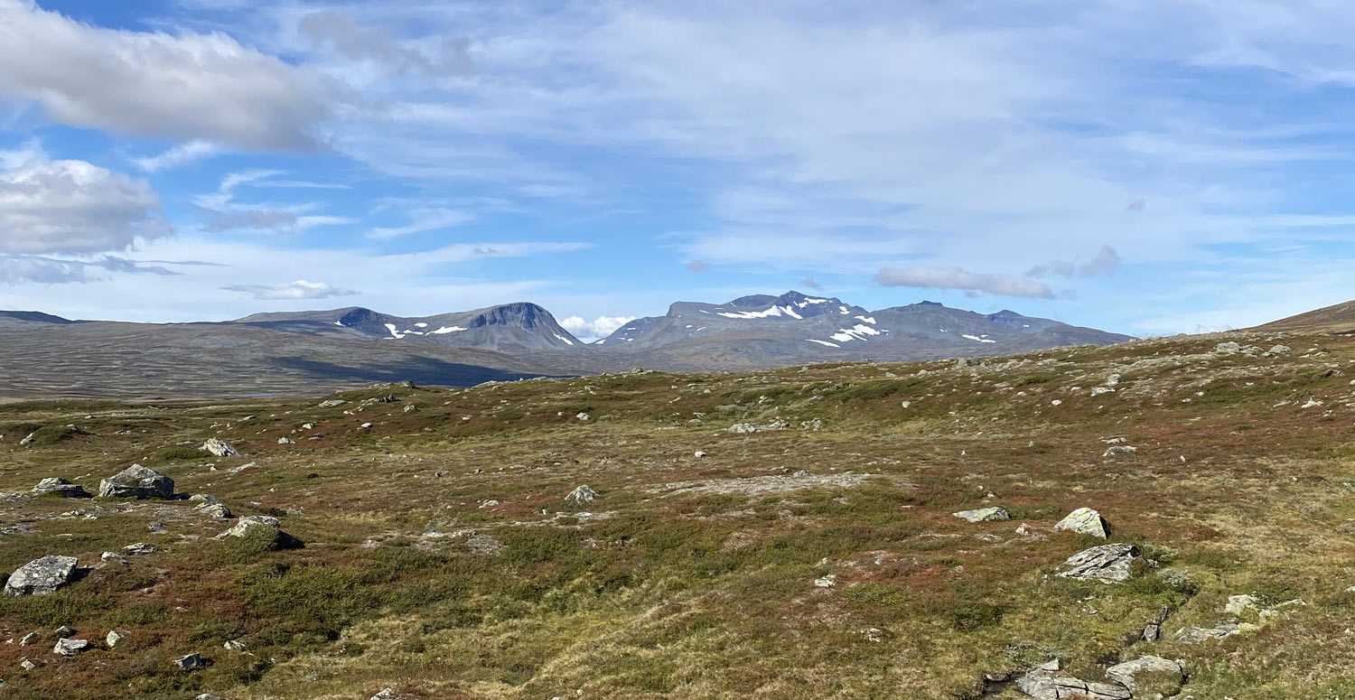 Vandring på Helags